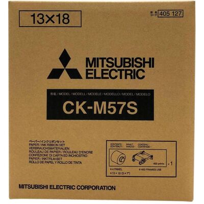Mitsubishi Papier CK M57S 9x13/13x18cm (800/400 Blatt) (13x18 cm, 750 Stk.), Fotopapier Mitsubishi Papier CK M57S 9x13/13x18cm (800/400 Blatt) (13x18 cm, 750 Stk.), Fotopapier