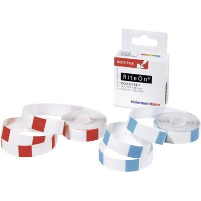 HellermannTyton, Etikettenrolle, RiteOn Nachfüllpackung Etiketten je Blatt: 100 RO203REF-100-WH Weiss Inhalt: 100 St. (58 mm) HellermannTyton, Etikettenrolle, RiteOn Nachfüllpackung Etiketten je Blatt: 100 RO203REF-100-WH Weiss Inhalt: 100 St. (58 mm)