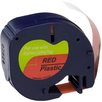 G&G, Beschriftungsband, Kompatibel mit Dymo 91223/ S0721680 Plastik-Etiketten/ Schriftbandkassette Schwa (Schwarz) G&G, Beschriftungsband, Kompatibel mit Dymo 91223/ S0721680 Plastik-Etiketten/ Schriftbandkassette Schwa (Schwarz)