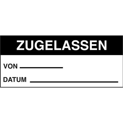 Brady, Etikettenrolle, B-500, BESCHRIFTBARE Etiketten zur Qualitätskontrolle, Vinylgewebe, Schwarz auf weiss, 38 x 1 (38 mm) Brady, Etikettenrolle, B-500, BESCHRIFTBARE Etiketten zur Qualitätskontrolle, Vinylgewebe, Schwarz auf weiss, 38 x 1 (38 mm)