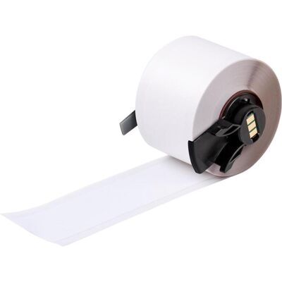 Brady, Etikettenrolle, M6C-1300-483, Polyester, Weiss, glänzend, 33.02 mm x 15.24 m, extra stark haftend, Endlos (39.37 mm) Brady, Etikettenrolle, M6C-1300-483, Polyester, Weiss, glänzend, 33.02 mm x 15.24 m, extra stark haftend, Endlos (39.37 mm)