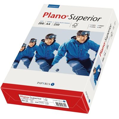 Papyrus, Kopierpapier, Plano Superior (A4, 250 Blätter, 200 g/m²) Papyrus, Kopierpapier, Plano Superior (A4, 250 Blätter, 200 g/m²)