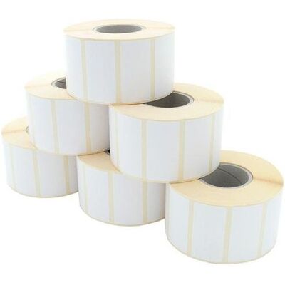 ARTDEV, Etikettenrolle, Etikettenrolle - Thermodirekt 50 x 30mm, D127mm, Kern 40, 2300 Etiketten/Rolle, permanent (50 mm) ARTDEV, Etikettenrolle, Etikettenrolle - Thermodirekt 50 x 30mm, D127mm, Kern 40, 2300 Etiketten/Rolle, permanent (50 mm)