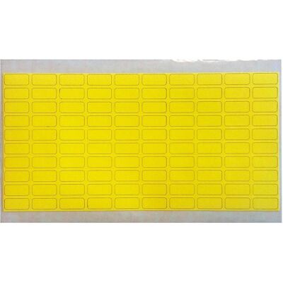 Brady, Etikettenrolle, FOGLI ETICH.10 X 20 CONT., Etikettenbogen mit Rahmen, 10 x 20 mm (2000 Etiketten) Brady, Etikettenrolle, FOGLI ETICH.10 X 20 CONT., Etikettenbogen mit Rahmen, 10 x 20 mm (2000 Etiketten)