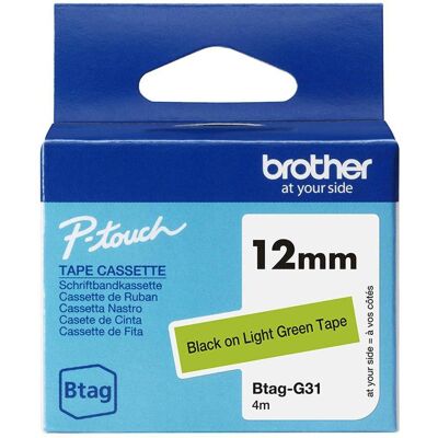 Brother Beschriftungsband, Btag-G31 Label-Making Tape Brother Beschriftungsband, Btag-G31 Label-Making Tape