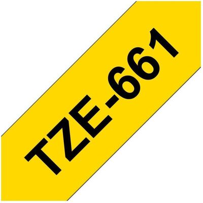 Brother Beschriftungsband, Label 36mm Black N Yellow8m Brother Beschriftungsband, Label 36mm Black N Yellow8m