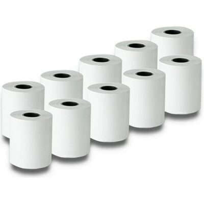 Qoltec 51900 Grauer Thermorolle 57x27 - Thermorolle Qoltec 51900 Grauer Thermorolle 57x27 - Thermorolle