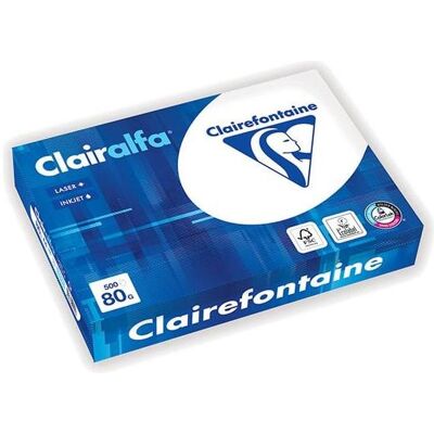 Clairefontaine - Clairalfa - 110 g/m² - A4 - Kopierpapier Clairefontaine - Clairalfa - 110 g/m² - A4 - Kopierpapier
