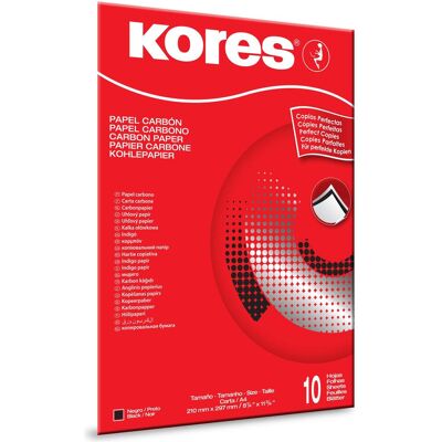 Kores, Kopierpapier, Durchschreibpapier A4 (A4, 10 Blätter) Kores, Kopierpapier, Durchschreibpapier A4 (A4, 10 Blätter)