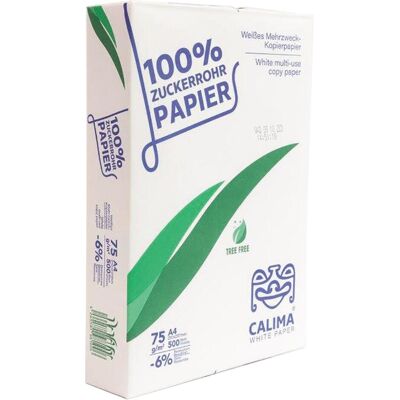 Calima, Kopierpapier, Kopierpapier WHITE PAPER DIN A4 75g/m² (A4, 500 Blätter, 75 g/m²) Calima, Kopierpapier, Kopierpapier WHITE PAPER DIN A4 75g/m² (A4, 500 Blätter, 75 g/m²)