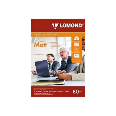 Lomond Photo Inkjet Paper Matte 85 g/m2 A4, 500 sheets, double sided (85 g/m², A4, 500 Stk.), Fotopapier, Weiss Lomond Photo Inkjet Paper Matte 85 g/m2 A4, 500 sheets, double sided (85 g/m², A4, 500 Stk.), Fotopapier, Weiss