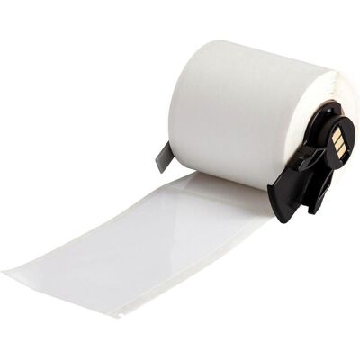 Brady, Etikettenrolle, M6-38-423, Polyester, Weiss, glänzend, 48.26 x 101.60 mm, permanent (100 E.) (57.15 mm) Brady, Etikettenrolle, M6-38-423, Polyester, Weiss, glänzend, 48.26 x 101.60 mm, permanent (100 E.) (57.15 mm)