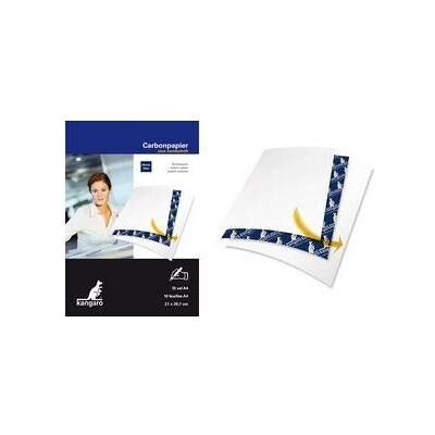 Kangaro Kohlepapier - A4 Blau Packung mit 10 Blättern Kangaro Kohlepapier - A4 Blau Packung mit 10 Blättern