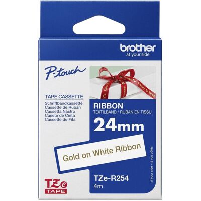 Brother Beschriftungsband, TZe-R254 (2.40 cm, Grau) Brother Beschriftungsband, TZe-R254 (2.40 cm, Grau)