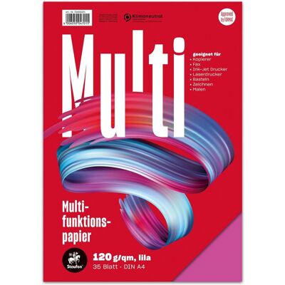 Staufen, Kopierpapier, Multifunktionspapier 7X 734051271 A4 120g lila 35Bl. (A4, 35 Blätter, 120 g/m²) Staufen, Kopierpapier, Multifunktionspapier 7X 734051271 A4 120g lila 35Bl. (A4, 35 Blätter, 120 g/m²)
