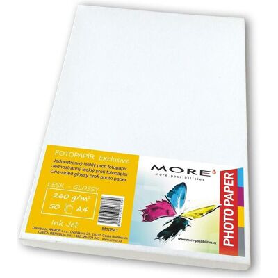 Armor OWA Fotopap??r 50 list??,/m2,glossy,Ink Jet (260 g/m², 50 Stk.), Fotopapier, Weiss Armor OWA Fotopap??r 50 list??,/m2,glossy,Ink Jet (260 g/m², 50 Stk.), Fotopapier, Weiss