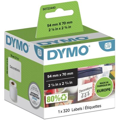 Dymo Etikettenrolle, LabelWriter (54 mm) Dymo Etikettenrolle, LabelWriter (54 mm)