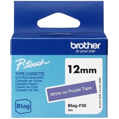 Brother Beschriftungsband, Btag-F35 Label-Making Tape Brother Beschriftungsband, Btag-F35 Label-Making Tape