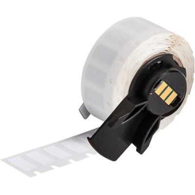 Brady, Etikettenrolle, M6-6-473, Spannungsableitender Polyester, Weiss, glänzend, 12.70 x 6.99 mm, permanent (750 E. (20.62 mm) Brady, Etikettenrolle, M6-6-473, Spannungsableitender Polyester, Weiss, glänzend, 12.70 x 6.99 mm, permanent (750 E. (20.62 mm)