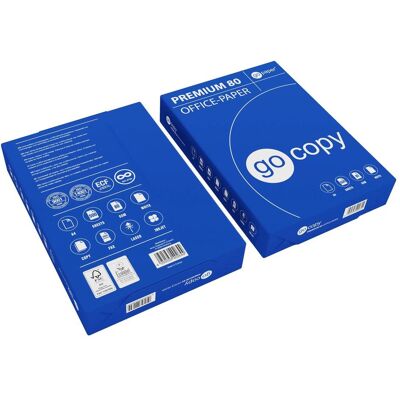 Go Copy Premium 80g A4 Weißes Druckpapier - Druckpapier Go Copy Premium 80g A4 Weißes Druckpapier - Druckpapier