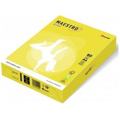 Igepa, Kopierpapier, Kopa A4/500 80g kanariengelb Maestro (A4, 80 g/m²) Igepa, Kopierpapier, Kopa A4/500 80g kanariengelb Maestro (A4, 80 g/m²)