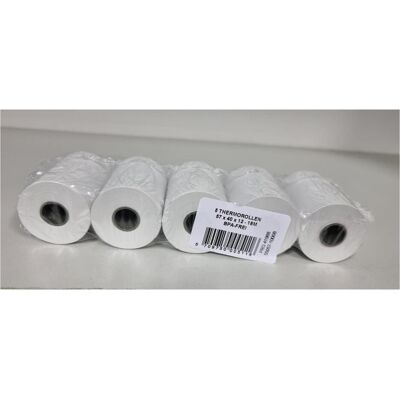 Neutralware, Thermopapierrolle, Thermokassenrolle 57 mm x 18 m (B x L) 40mm BPA-frei nicht Neutralware, Thermopapierrolle, Thermokassenrolle 57 mm x 18 m (B x L) 40mm BPA-frei nicht
