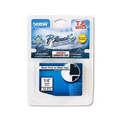 Brother Beschriftungsband, Brolis Brolis juosta TZE-211 (juodas ant balto) (Schwarz, Weiss) Brother Beschriftungsband, Brolis Brolis juosta TZE-211 (juodas ant balto) (Schwarz, Weiss)