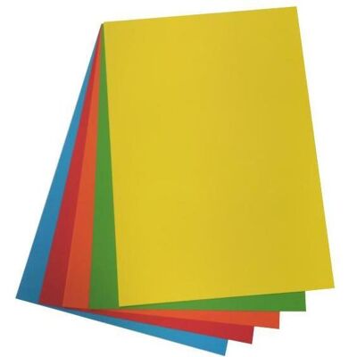 Double A, Kopierpapier, Colour paper, 80g, A4, 100 sheets, Rainbow 5, 5 Colors (A4, 100 Blätter, 80 g/m²) Double A, Kopierpapier, Colour paper, 80g, A4, 100 sheets, Rainbow 5, 5 Colors (A4, 100 Blätter, 80 g/m²)