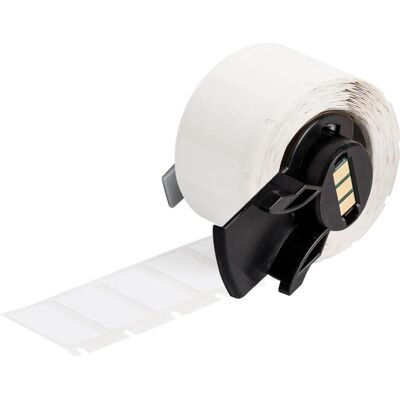 Brady, Etikettenrolle, M6-17-483, Polyester, Weiss, glänzend, 25.40 x 12.70 mm, extra stark haftend (500 E.) (33.32 mm) Brady, Etikettenrolle, M6-17-483, Polyester, Weiss, glänzend, 25.40 x 12.70 mm, extra stark haftend (500 E.) (33.32 mm)