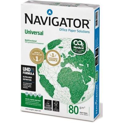 Navigator, Kopierpapier, Universal (A4, 80 g/m²) Navigator, Kopierpapier, Universal (A4, 80 g/m²)
