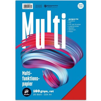 Staufen, Kopierpapier, Multifunktionspapier 7X PLUS (A4, 25 Blätter, 160 g/m²) Staufen, Kopierpapier, Multifunktionspapier 7X PLUS (A4, 25 Blätter, 160 g/m²)