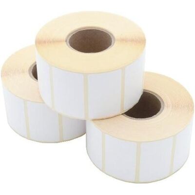 ARTDEV, Etikettenrolle, Etikettenrolle - Thermotransfer, 50 x 30mm, D100mm, Kern 40, 1500 Etiketten/Rolle, permanent (50 mm) ARTDEV, Etikettenrolle, Etikettenrolle - Thermotransfer, 50 x 30mm, D100mm, Kern 40, 1500 Etiketten/Rolle, permanent (50 mm)