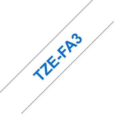 Brother Beschriftungsband, TZE-FA3 NON-LAMIN. TAPE 12MM (1.20 cm) Brother Beschriftungsband, TZE-FA3 NON-LAMIN. TAPE 12MM (1.20 cm)