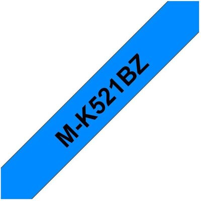 Brother Beschriftungsband, M-K521Bz Label-Making Tape Brother Beschriftungsband, M-K521Bz Label-Making Tape