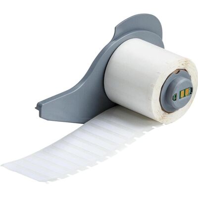 Brady, Etikettenrolle, M7-28-423, Polyester, Weiss, glänzend, 38.10 x 6.35 mm, permanent (750 E.) (46.02 mm) Brady, Etikettenrolle, M7-28-423, Polyester, Weiss, glänzend, 38.10 x 6.35 mm, permanent (750 E.) (46.02 mm)
