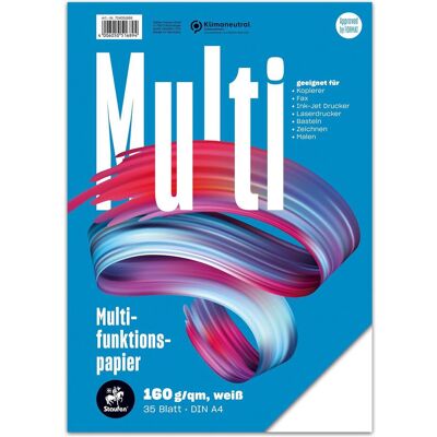 Staufen, Kopierpapier, Multifunktionspapier 7X PLUS (A4, 35 Blätter, 160 g/m²) Staufen, Kopierpapier, Multifunktionspapier 7X PLUS (A4, 35 Blätter, 160 g/m²)