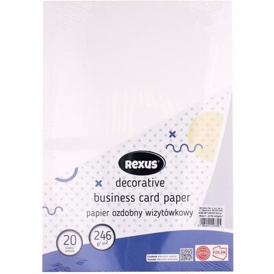 Beniamin, Kopierpapier, A4/20K weisses Jute-Visitenkartenpapier (A4) Beniamin, Kopierpapier, A4/20K weisses Jute-Visitenkartenpapier (A4)