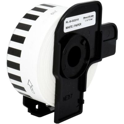 Neutral, Etikettenrolle, Brother Pt Ql550 Etiketten Weiss Neutral, Etikettenrolle, Brother Pt Ql550 Etiketten Weiss