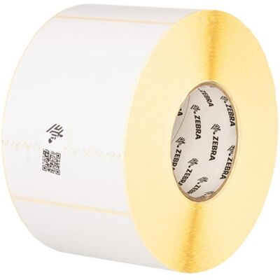Zebra, Etikettenrolle, Direct 2100 Permanentes selbstklebendes Gummipapier (matt beschichtet) (101.60 mm) Zebra, Etikettenrolle, Direct 2100 Permanentes selbstklebendes Gummipapier (matt beschichtet) (101.60 mm)