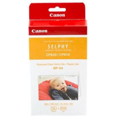 Canon RP-54 Prints (10 x 15 cm, 54 Stk.), Fotopapier, Weiss Canon RP-54 Prints (10 x 15 cm, 54 Stk.), Fotopapier, Weiss