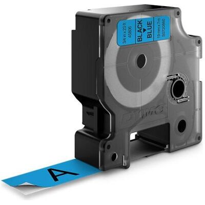 Dymo Beschriftungsband, S0720860 Standardband (1.90 cm, Schwarz, Blau) Dymo Beschriftungsband, S0720860 Standardband (1.90 cm, Schwarz, Blau)