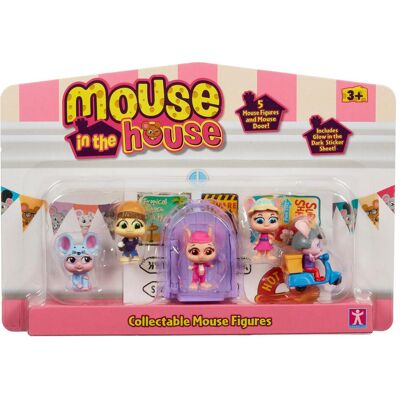 Character MOUSE IN THE HOUSE - MOUSE 5 PACK ASS CDU (07706), Maus Character MOUSE IN THE HOUSE - MOUSE 5 PACK ASS CDU (07706), Maus