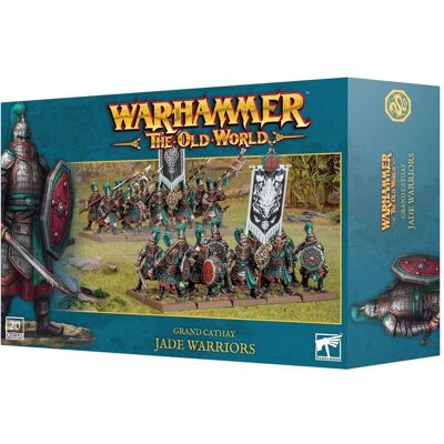 Games Workshop Warhammer ToW - Grand Cathay Guerriers de Jade (Kunststoff) Games Workshop Warhammer ToW - Grand Cathay Guerriers de Jade (Kunststoff)