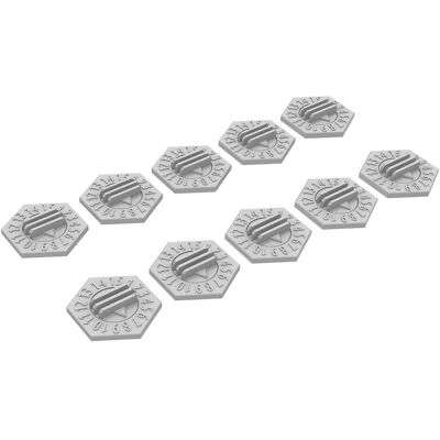 Feldherr 3D83SET - 10er Set Dial Bases für Gloomhaven Frosthaven Gloomhaven: Die Pranken (Kunststoff) Feldherr 3D83SET - 10er Set Dial Bases für Gloomhaven Frosthaven Gloomhaven: Die Pranken (Kunststoff)