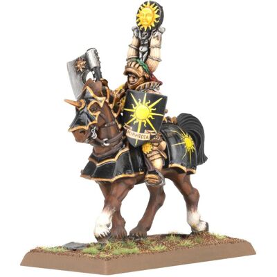 Games Workshop Warhammer ToW - Empire de L'Homme : Grand Maitre des Chevaliers du Soleil (Kunststoff, Metall) Games Workshop Warhammer ToW - Empire de L'Homme : Grand Maitre des Chevaliers du Soleil (Kunststoff, Metall)