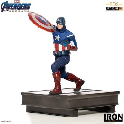Iron Studios AVENGERS ENDGAME - Statuette BDS Art - Captain America - 21cm Iron Studios AVENGERS ENDGAME - Statuette BDS Art - Captain America - 21cm