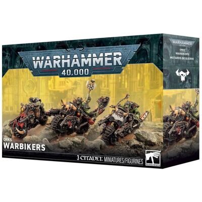 Games Workshop Warhammer 40k – Orks: Bande der Kriegsmotorradfahrer (Kunststoff) Games Workshop Warhammer 40k – Orks: Bande der Kriegsmotorradfahrer (Kunststoff)