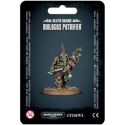 Warhammer 40k Death Guard Biologus Putrifier - Miniaturenspiel Figur Warhammer 40k Death Guard Biologus Putrifier - Miniaturenspiel Figur