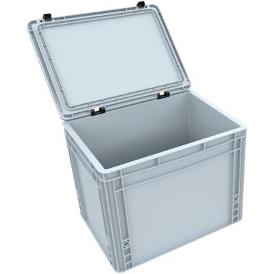Feldherr ED 43/32 HG - DDEB305 Eurobehälter / Euro Box mit Scharnierdeckel (Kunststoff) Feldherr ED 43/32 HG - DDEB305 Eurobehälter / Euro Box mit Scharnierdeckel (Kunststoff)