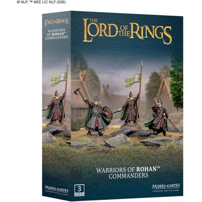 Games Workshop Warhammer Mittelerde – Befehlshaber der Krieger von Rohan (Kunststoff) Games Workshop Warhammer Mittelerde – Befehlshaber der Krieger von Rohan (Kunststoff)
